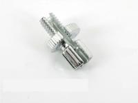 Screw cable guide thread M 8 x 20mm depth 8mm diameter bore 3mm for moped, moped, mokick, KKR motorcycles
