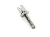 Cable pull screw Thread M 6 x 29mm Cable pull guide 9mm deep 8.5mm diameter Bore 3mm for moped, moped, mokick, KKR, motorcycle