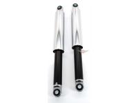 Shock absorber set IMCA 380mm closed chrome/black