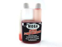 Engine oil MOGA 100ml dimensions approx. 130mm high wide 75mm deep 35mm for moped mokick