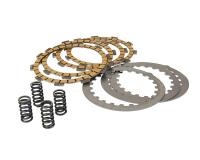 clutch plate set Top Performances aramid fiber heavy duty 4-friction plate type for Keeway X-Ray 50 Supermoto 07-08