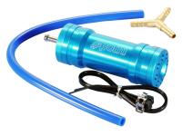 expansion bottle Polini boost bottle blue for Yamaha Jog 50 R AC 03-12 E2 [SA22/ 5RW/ 3D4/ 49D]