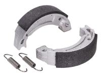 brake shoe set Polini 110x25mm w/ springs for drum brake for Longjia LJ50QT-F-01