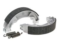 brake shoe set Polini 125x25mm w/ springs for drum brake for Honda SH 125 4T 2V 00-04 [JF09]