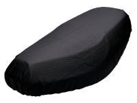 seat cover removable, waterproof, black in color for Piaggio Liberty 50 4T 2V Post 06-17 BENELUX [ZAPC42404/ 42401]