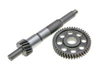 primary transmission gear up kit Polini 17/45 for Piaggio Fly 125 ie 3V AC 13-15 (DT Disc / Drum) [RP8M79100]