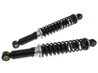 shock absorber set / shocks 300mm adjustable black for Vespa Modern Vespino