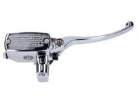 front brake cylinder w/ lever chromed for handlebar d=25mm for Znen Grace 50 ZN50QT-51