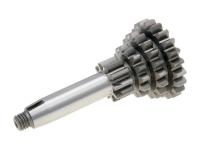 auxiliary shaft / countershaft 4-speed 22-18-14-10 teeth for Vespa Classic PK 80 S Elestart Lusso, Arcobaleno V8X5T