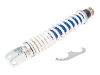 rear shock absorber Carbone Sport 340mm blue / white for Piaggio NRG 50 Power Purejet LC (DD Disc / Disc) 10- [ZAPC45200]