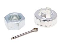 output shaft wheel nut set w/ crown nut, split pin for Piaggio MP3 300 ie 4V LT Sport 16-18 [ZAPTA1100/ ZAPTA19L]