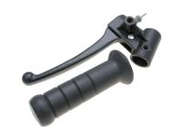 brake lever fitting left-hand w/ grip for Piaggio Zip 50 2T (2. Series) 95- (DT Disc / Drum) [SSP2T]