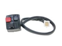 left-hand switch assy indicator, high / low beam, horn for Derbi Senda 50 SM X-Race 2007-2009 (D50B) [VTHSR2D1A/ 2E1A]