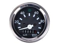 tachometer AKA Electric round type 60mm for Vespa Modern Si