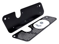 swing arm / exhaust cover black for Vespa Modern GTS 125 ie Super 4V 09-16 ABS/ o. ABS E3 [ZAPM4530]