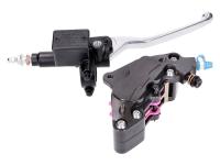 brake caliper upgrade kit 4-piston for Piaggio Beverly 250 ie 4V Sport 06-08 [ZAPM28800]