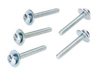 clutch spring screws M5x35 and washers 5-piece set for Gilera RCR 50 06-10 (D50B) ZAPG11D1A