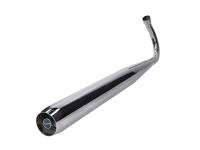 Exhaust completely open 36/32mm chrome for Zündapp Moped / Oldtimer GTS 50 (529-02L3) 78
