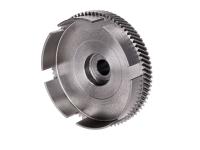 Clutch basket with primary pinion with helical teeth 18/78 for Zündapp Moped / Oldtimer KS 50 WC (TT)  (530-01L0) 77-78