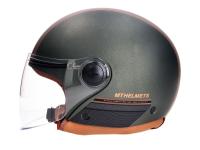 Helmet MT Street S Entire green/brown matt - various sizes