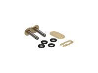 chain clip master link joint AFAM XS-Ring reinforced golden - A428 XMR-G for Kymco Quannon 125 [RFBR30000] (RL25BA) R3
