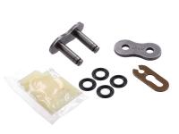 chain clip master link joint AFAM XS-Ring reinforced black - A520 XMR3 for Hyosung GV 250 Aquila -07 Carburetor KM4MJ51A