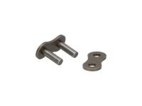 chain master link joint rivet-style AFAM black - A420 M for Keeway X-Ray 50 Supermoto 07-08