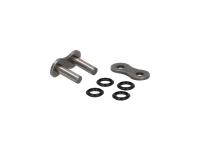 chain master link joint rivet-style AFAM XS-Ring black - A520 XLR2 for Hyosung GT 250i Naked 12- KM4MJ57A