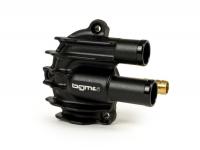water pump cover BGM PRO Faster Flow black anodized for Piaggio MP3 300 ie 4V HPE / HPE Sport ABS 19-20 E4 (EMEA-EU, APAC) [ZAPTA2100]