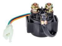 starter solenoid / relay 12V universal for Kymco CK1 125 [LC2A40000] (KT25AA)