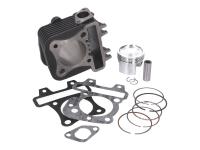 cylinder kit DR 80cc 49mm for Piaggio Liberty 50 4T 2V Post 06-17 BENELUX [ZAPC42404/ 42401]