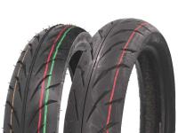 tire set Duro HF918 100/80-17 & 130/70-17 for Rieju MRT 50 SM Racing 15-17 (AM6)