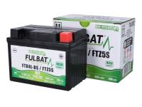 battery Fulbat High Power GEL 5AH FTX4L-BS / FTZ5S SLA for Piaggio NRG 50 Power AC (DT Disc / Drum) 07-15 [ZAPC45300]