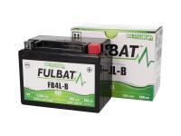battery Fulbat FB4L-B GEL High Power 5Ah for Piaggio NRG 50 Power AC (DT Disc / Drum) 07-15 [ZAPC45300]