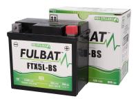 battery Fulbat FTX5L-BS GEL for Aprilia Scarabeo 50 2T 01-04 Di-Tech (Aprilia engine injection) [ZD4SC/ ZD4TR]