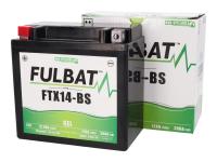 battery Fulbat FTX14-BS GEL for Piaggio MP3 300 ie 4V Yourban ERL 11-15 [ZAPM71200/ ZAPM71]