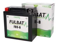 battery Fulbat FB9-B / 12N9-4B1 / 12N9-BS GEL for Piaggio Fly 125 2V -05 (Carburetor) [ZAPM421000001]