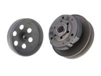 clutch pulley assy with bell 107mm for Aprilia SR 50 LC 14- (Piaggio engine injection) (USA) [ZD4VFB/ VFD/VFU00/ VFJ/ VZ000]