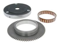 starter clutch assy with starter gear rim and needle bearing 16mm for Ride Paradise 50 2T AC (CPI engine) E2
