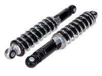 Shock absorber set IMCA 260mm chrome/black