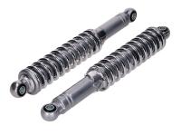 Shock absorber set IMCA 300mm chrome/grey