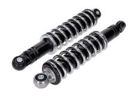 Shock absorber set IMCA 240mm chrome/black