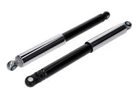 Shock absorber set IMCA 370mm closed chrome/black