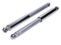 Shock absorber set IMCA 370mm chrome/grey