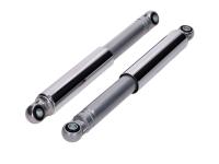 Shock absorber set IMCA 310mm closed chrome/grey