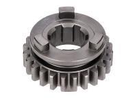 6th speed secondary transmission gear TP 24 teeth 2nd series for Beta RR 50 Enduro Factory 14 (AM6) Moric ZD3C20000E01