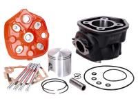 Big Bore cylinder kit MVT Iron Max 90cc 45mm PP=13mm for Piaggio/Derbi D50B0