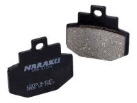brake pads Naraku organic for Gilera Runner 125 VX 4T 4V LC 05-06 [ZAPM46100]