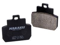 brake pads Naraku organic for Piaggio X Evo 250 ie 4V 07-16 [ZAPM36401]