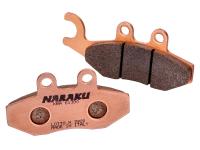brake pads Naraku sintered for Piaggio X9 125 4V Evolution -04 (Carburetor) [ZAPM23000]